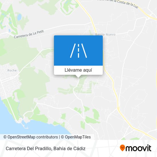Mapa Carretera Del Pradillo