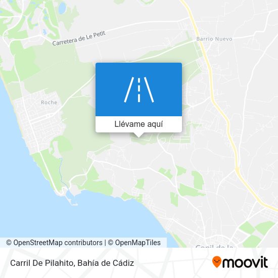 Mapa Carril De Pilahito