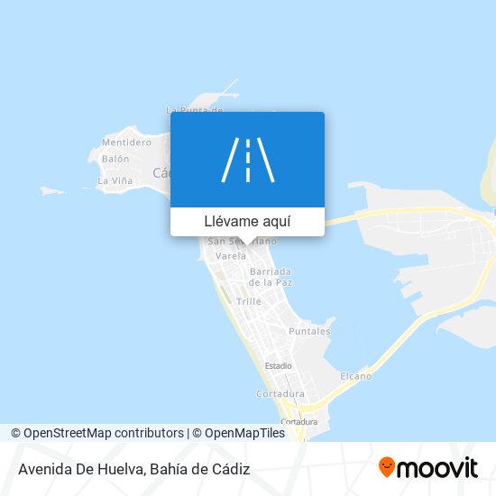 Mapa Avenida De Huelva