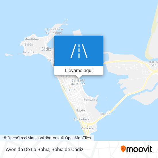 Mapa Avenida De La Bahía