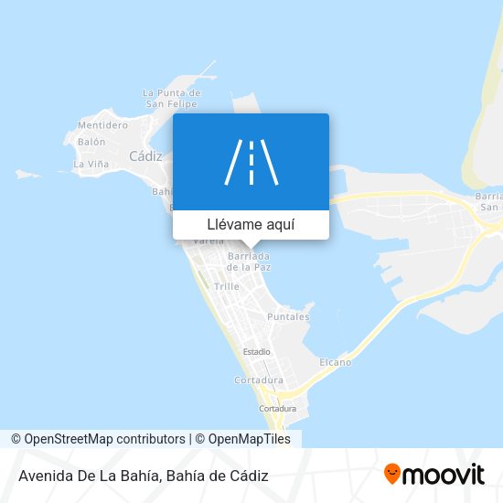 Mapa Avenida De La Bahía