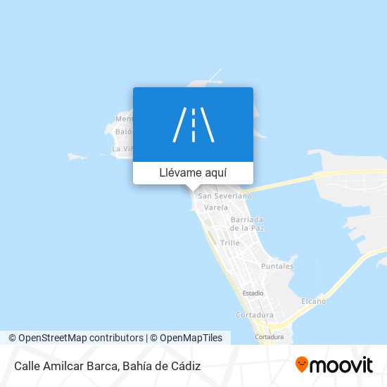 Mapa Calle Amilcar Barca
