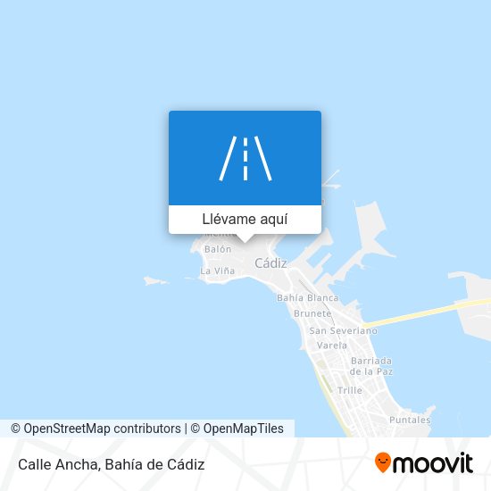 Mapa Calle Ancha