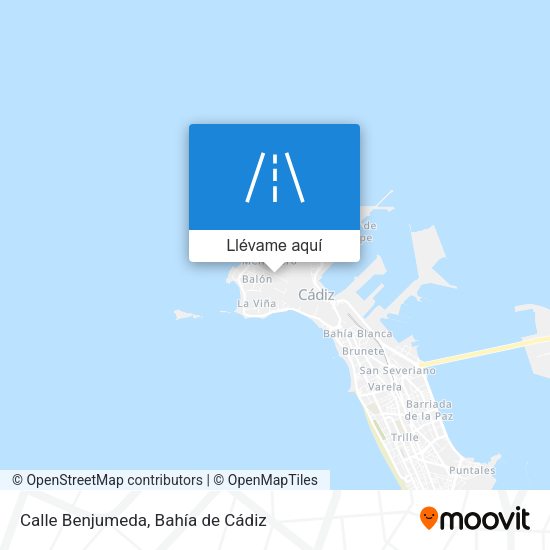 Mapa Calle Benjumeda