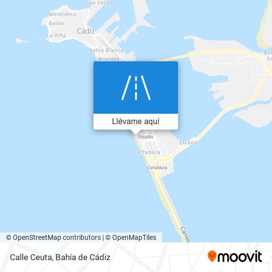 Mapa Calle Ceuta