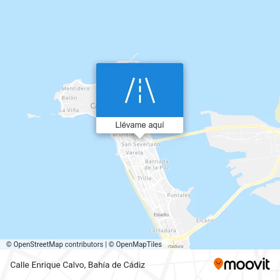 Mapa Calle Enrique Calvo
