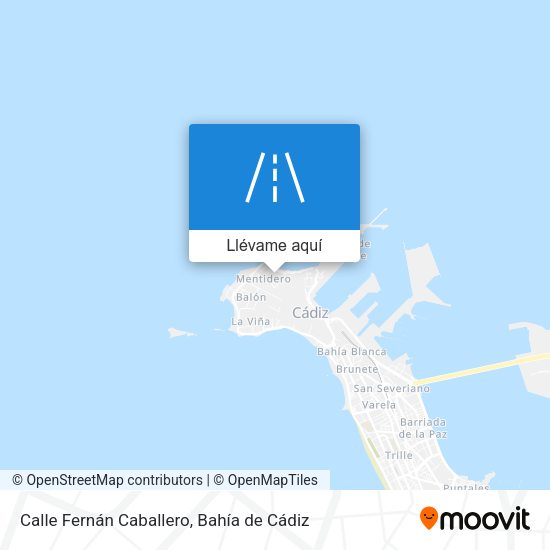 Mapa Calle Fernán Caballero