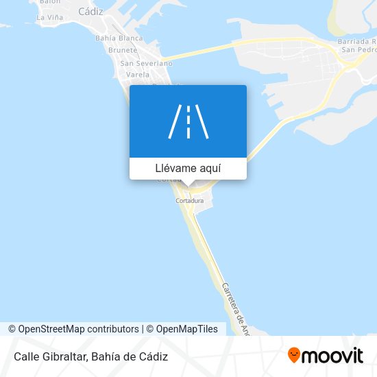 Mapa Calle Gibraltar