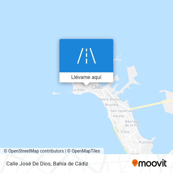 Mapa Calle José De Dios