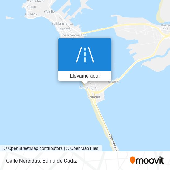 Mapa Calle Nereidas