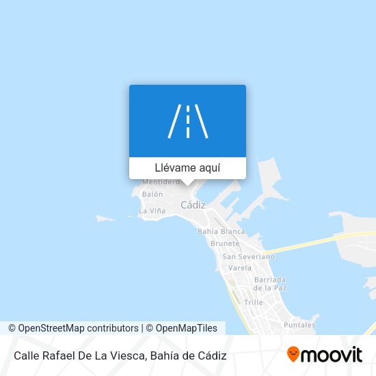 Mapa Calle Rafael De La Viesca