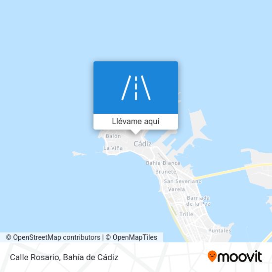 Mapa Calle Rosario