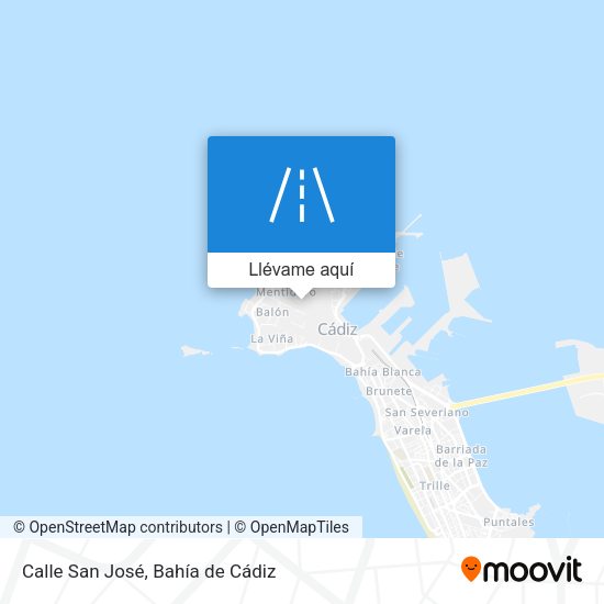 Mapa Calle San José