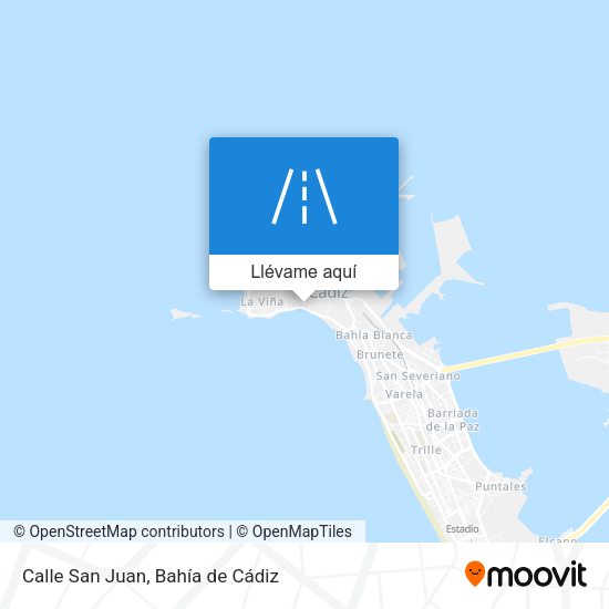 Mapa Calle San Juan