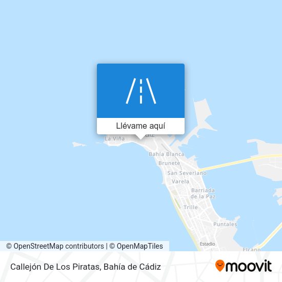 Mapa Callejón De Los Piratas
