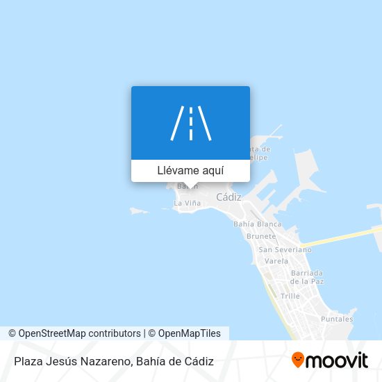 Mapa Plaza Jesús Nazareno