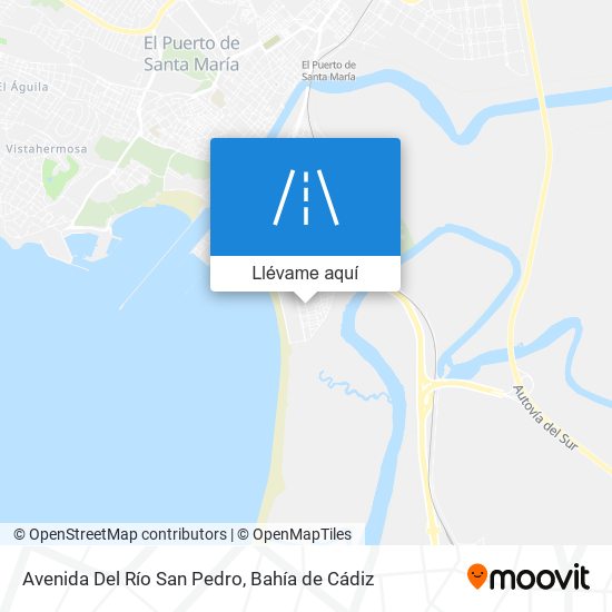 Mapa Avenida Del Río San Pedro