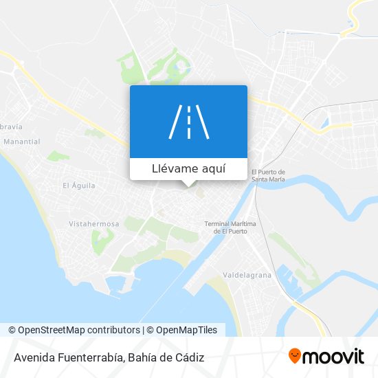 Mapa Avenida Fuenterrabía