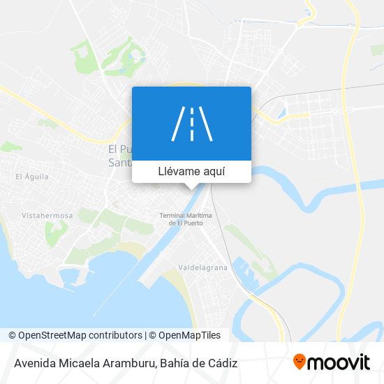 Mapa Avenida Micaela Aramburu