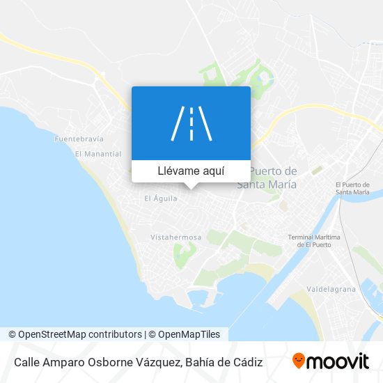 Mapa Calle Amparo Osborne Vázquez