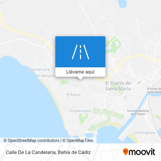Mapa Calle De La Candelaria