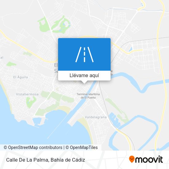 Mapa Calle De La Palma