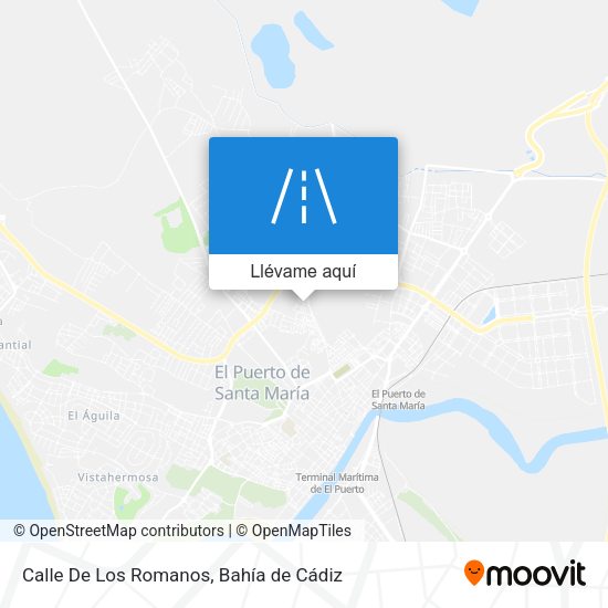 Mapa Calle De Los Romanos