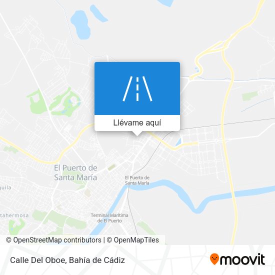 Mapa Calle Del Oboe