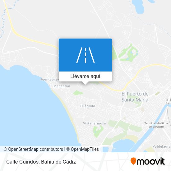 Mapa Calle Guindos