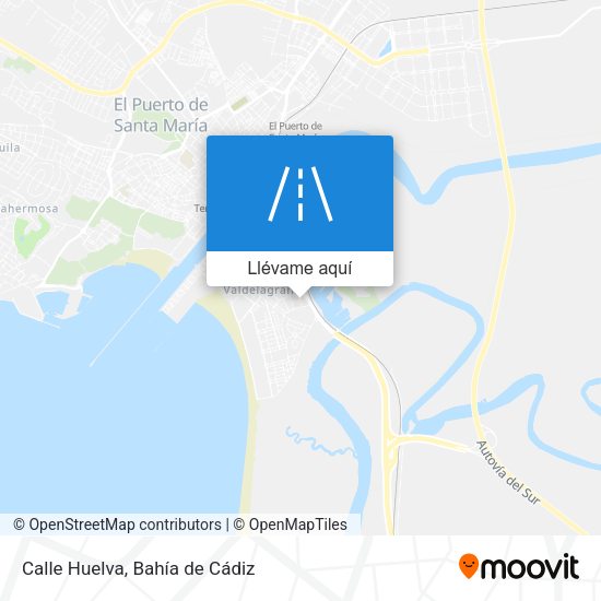 Mapa Calle Huelva
