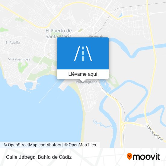 Mapa Calle Jábega