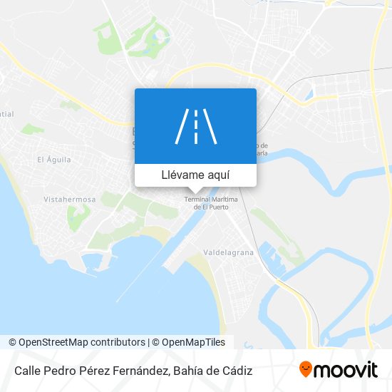 Mapa Calle Pedro Pérez Fernández