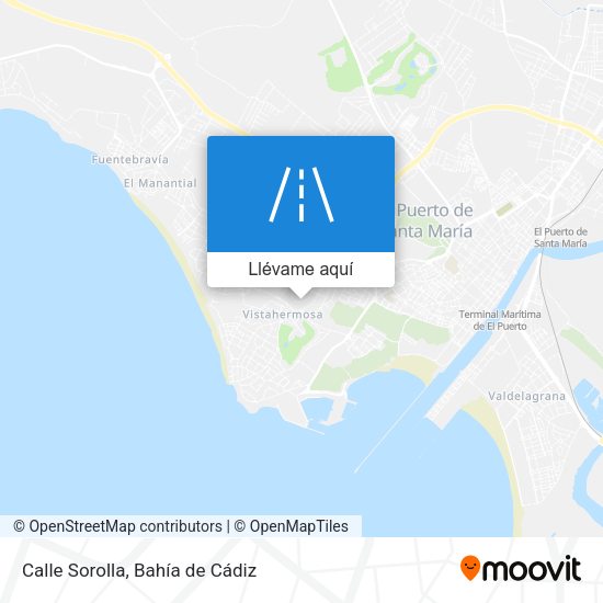 Mapa Calle Sorolla
