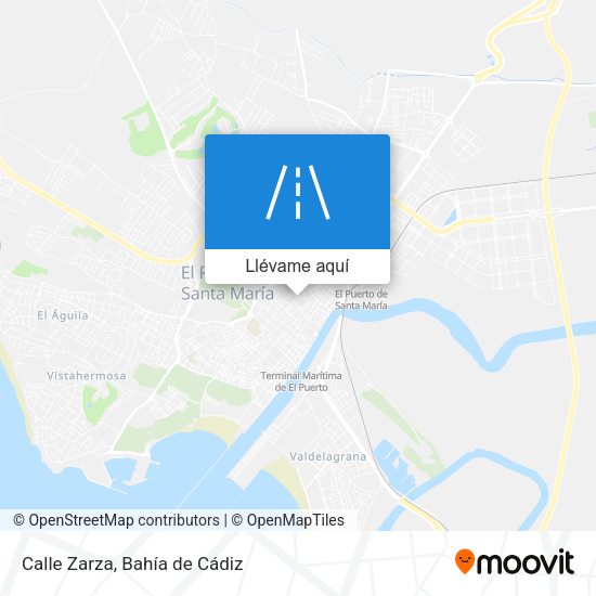 Mapa Calle Zarza