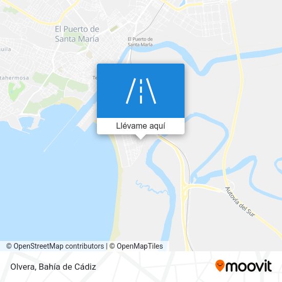 Mapa Olvera