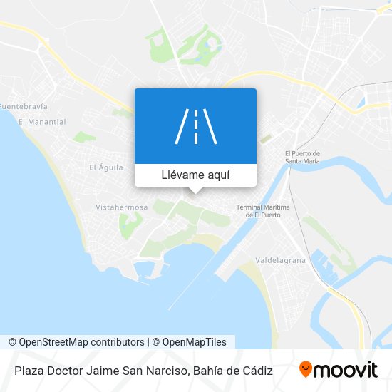Mapa Plaza Doctor Jaime San Narciso