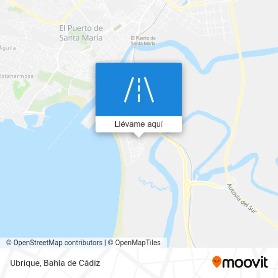 Mapa Ubrique
