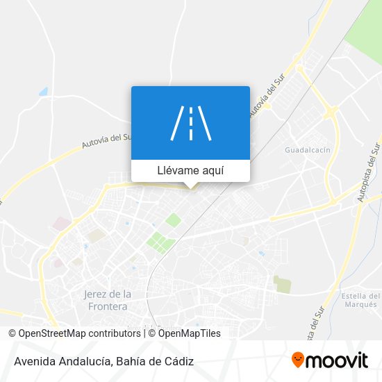 Mapa Avenida Andalucía