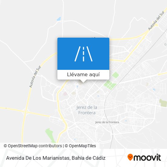 Mapa Avenida De Los Marianistas