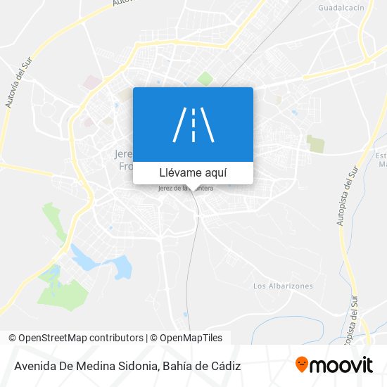 Mapa Avenida De Medina Sidonia