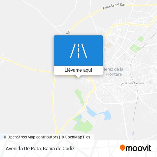 Mapa Avenida De Rota