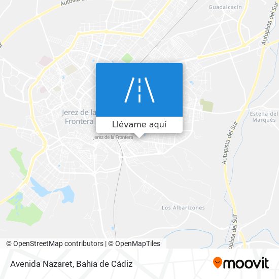 Mapa Avenida Nazaret