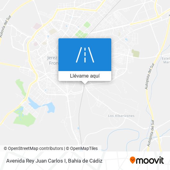Mapa Avenida Rey Juan Carlos I