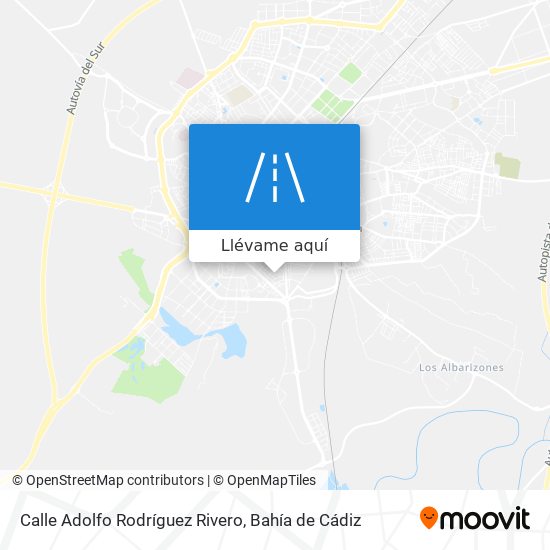 Mapa Calle Adolfo Rodríguez Rivero