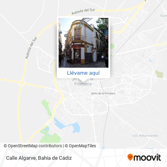 Mapa Calle Algarve