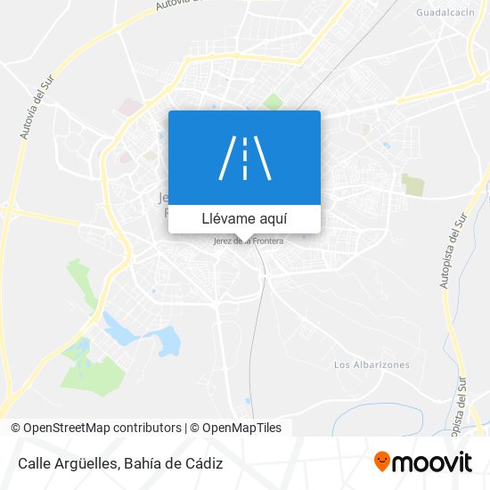 Mapa Calle Argüelles