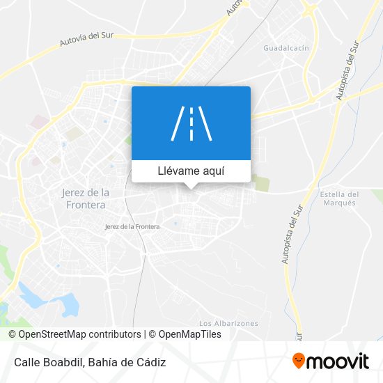 Mapa Calle Boabdil