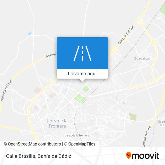 Mapa Calle Brasilia