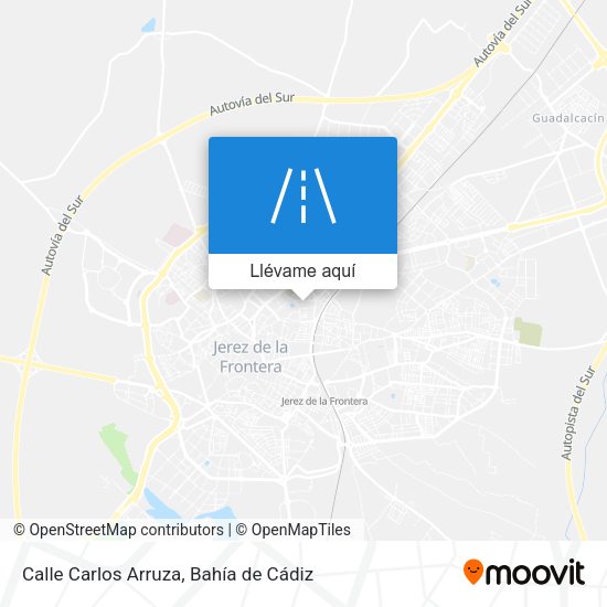 Mapa Calle Carlos Arruza