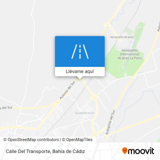 Mapa Calle Del Transporte